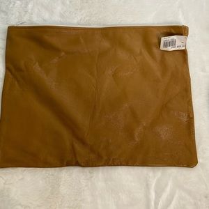 American Apparel Slouched Leather Clutch